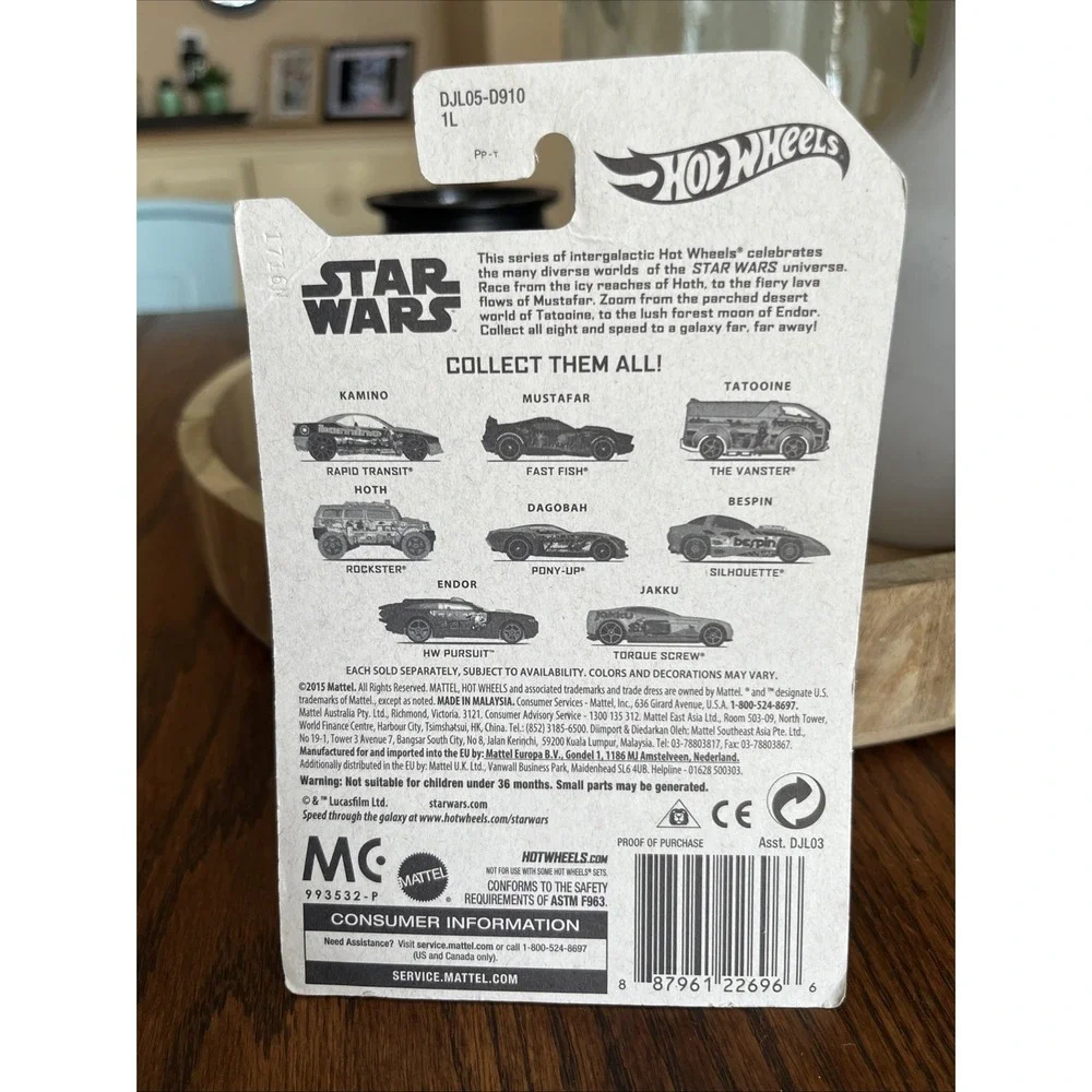 2016 Hot Wheels Star Wars-Bespin